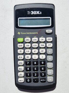 Texas Instruments TI-30Xa Scientific Calculator School Math Supplies Mathematics